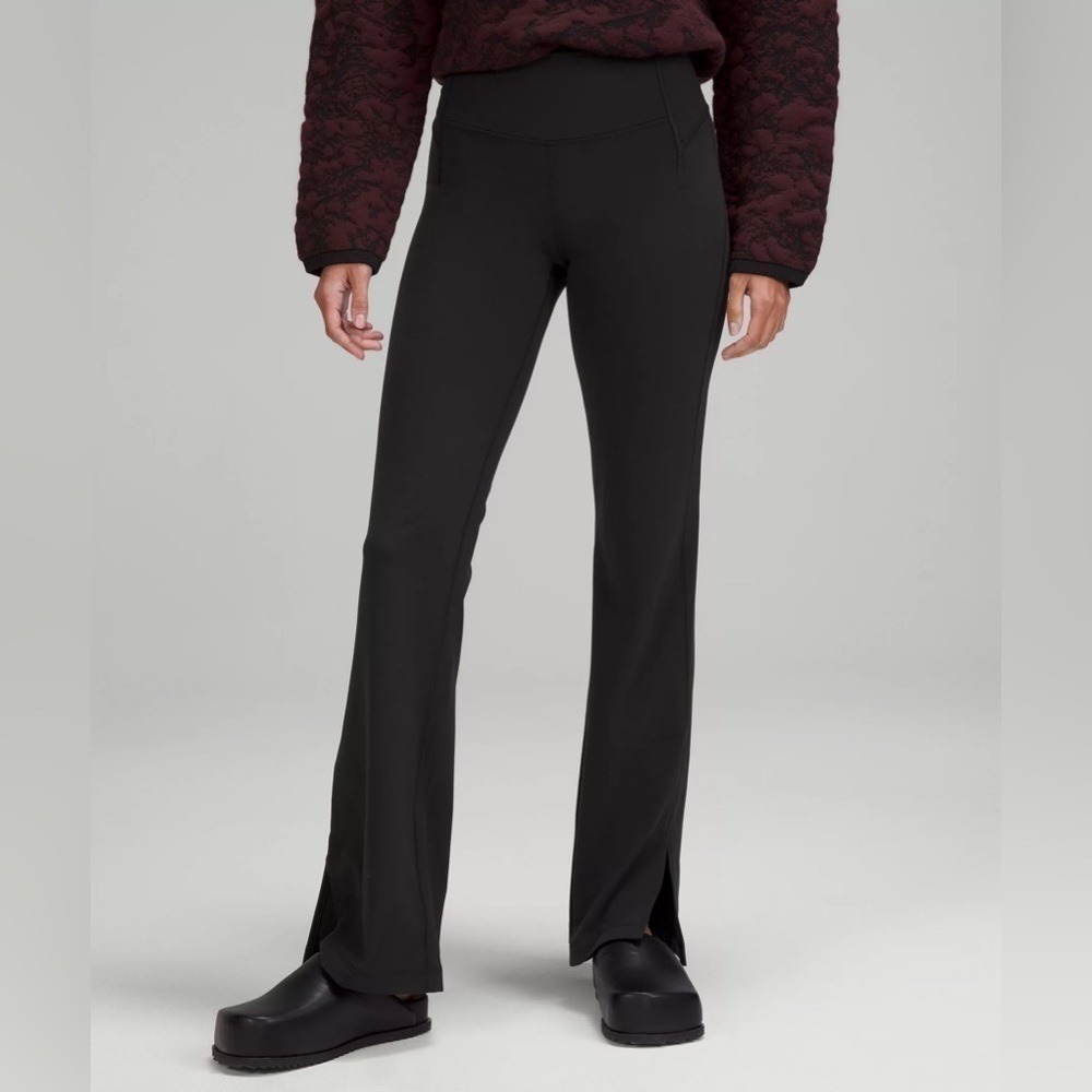 Lululemon Groove Super-High-Rise Split-Hem Flare Pant *Nulu